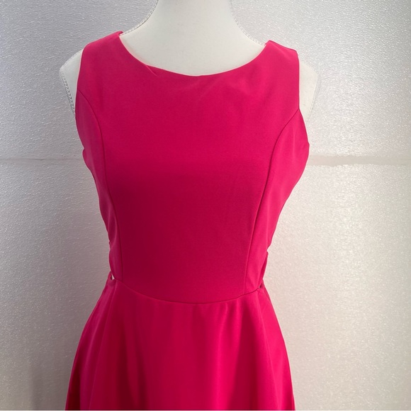 NWT Sweet and Cute Sleeveless Racerback Flared Swing A-Line Waist Hollow Out M - Picture 6 of 17